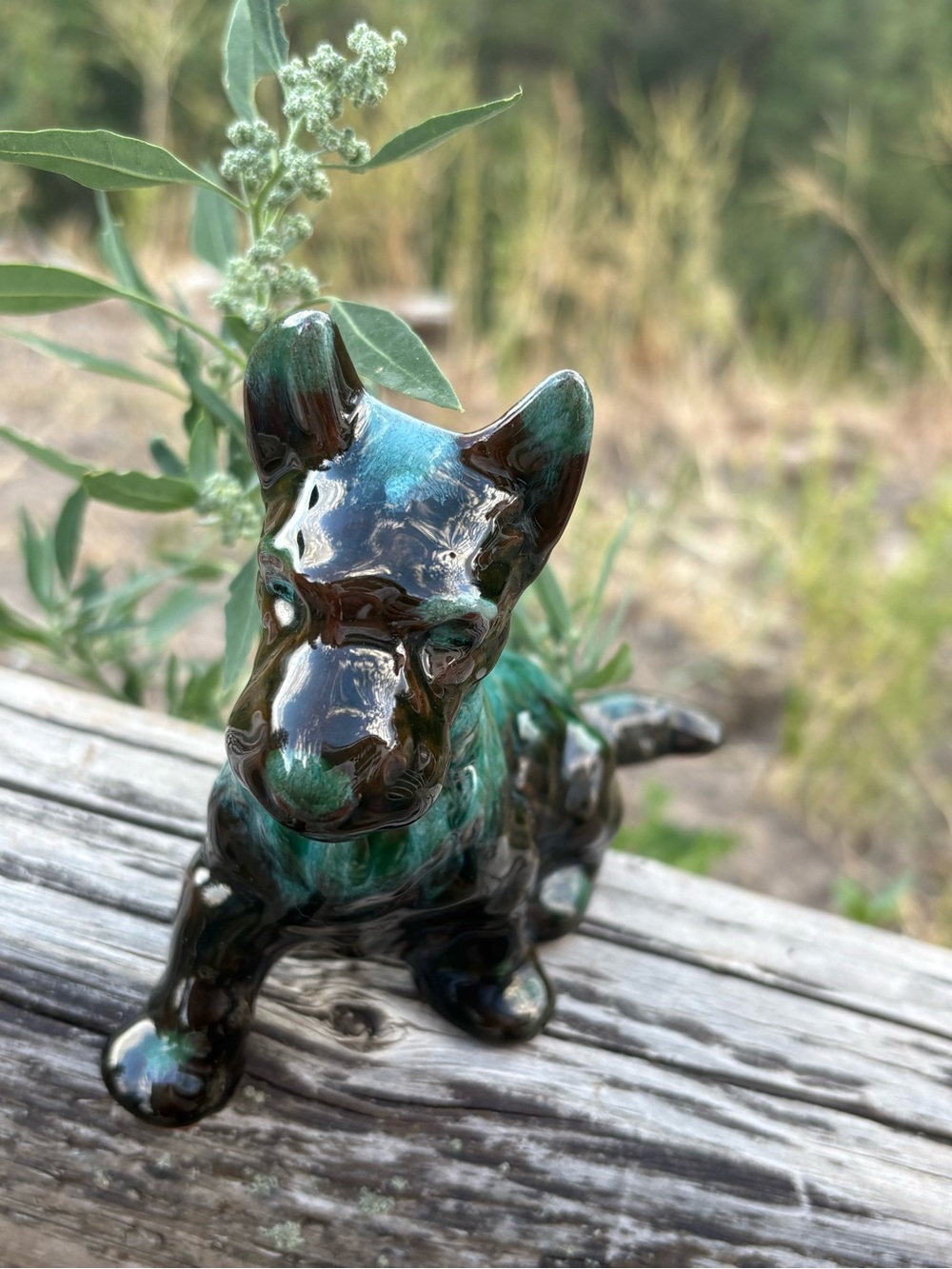 Blue Mountain Pottery Scottish Terrier dog figurine